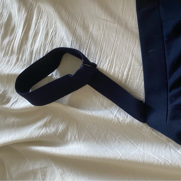 Venus size small off the shoulder navy dress - Picture 5 of 5